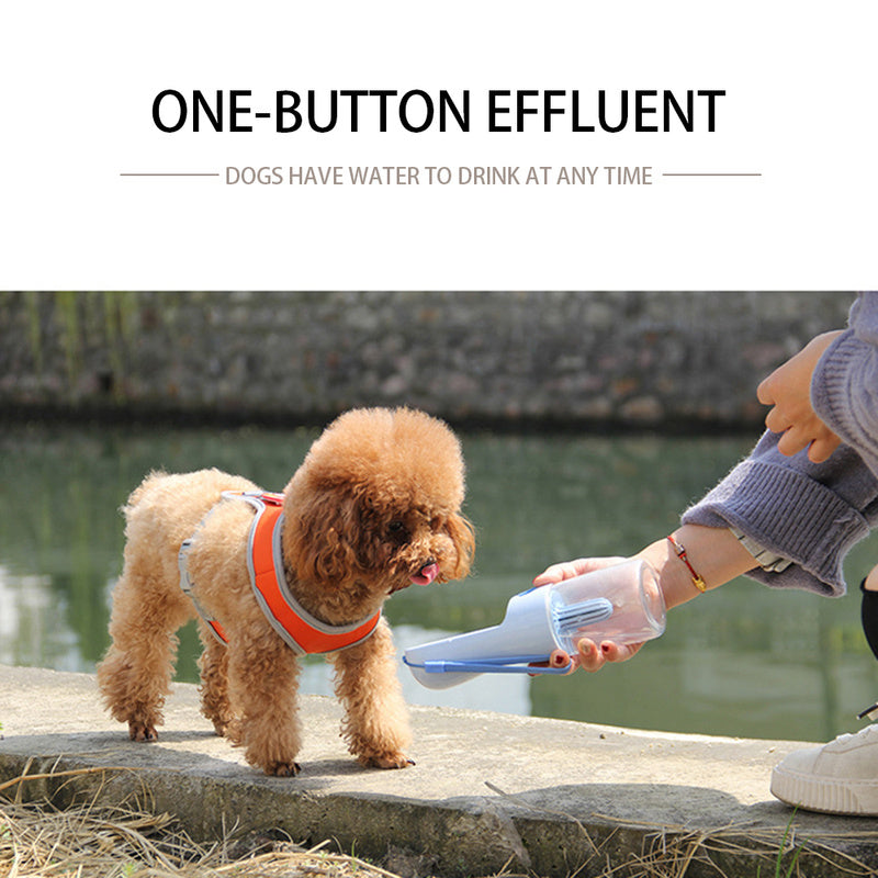 Pet Dog Cat Water Bottle Portable Feeder - Little Pretty Paws