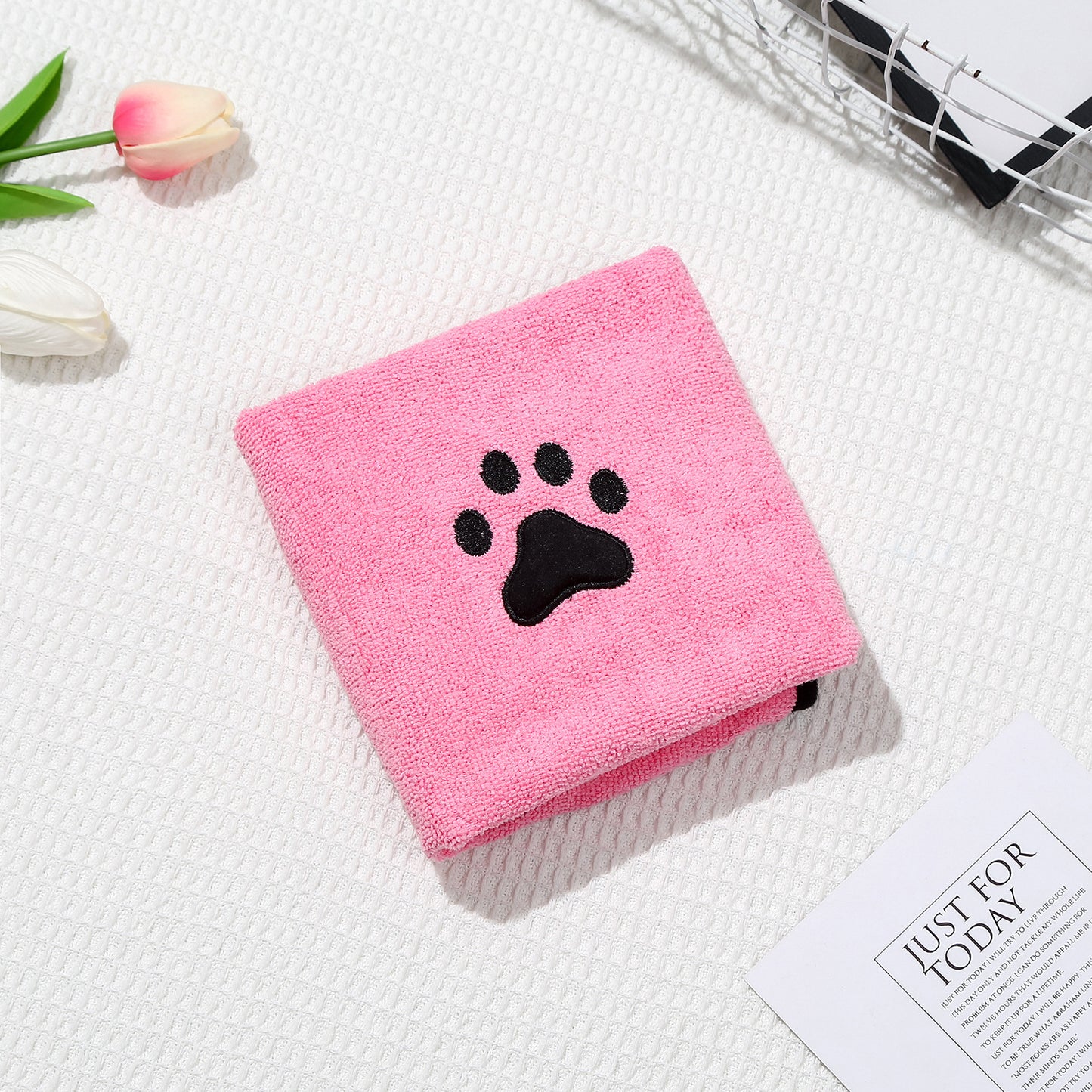 Super Quick Dog Drying Bath Towel - Little Pretty Paws