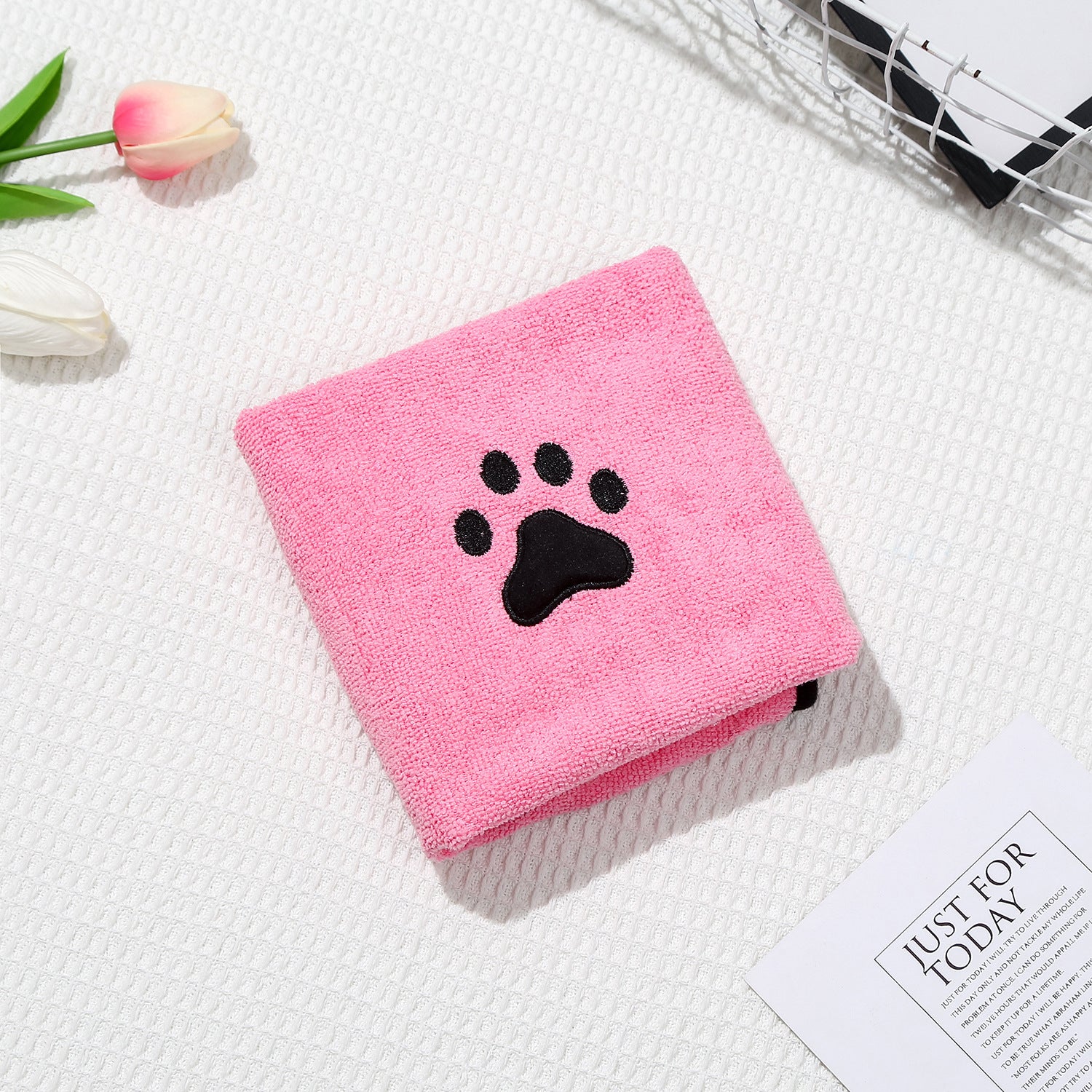 Super Quick Dog Drying Bath Towel - Little Pretty Paws