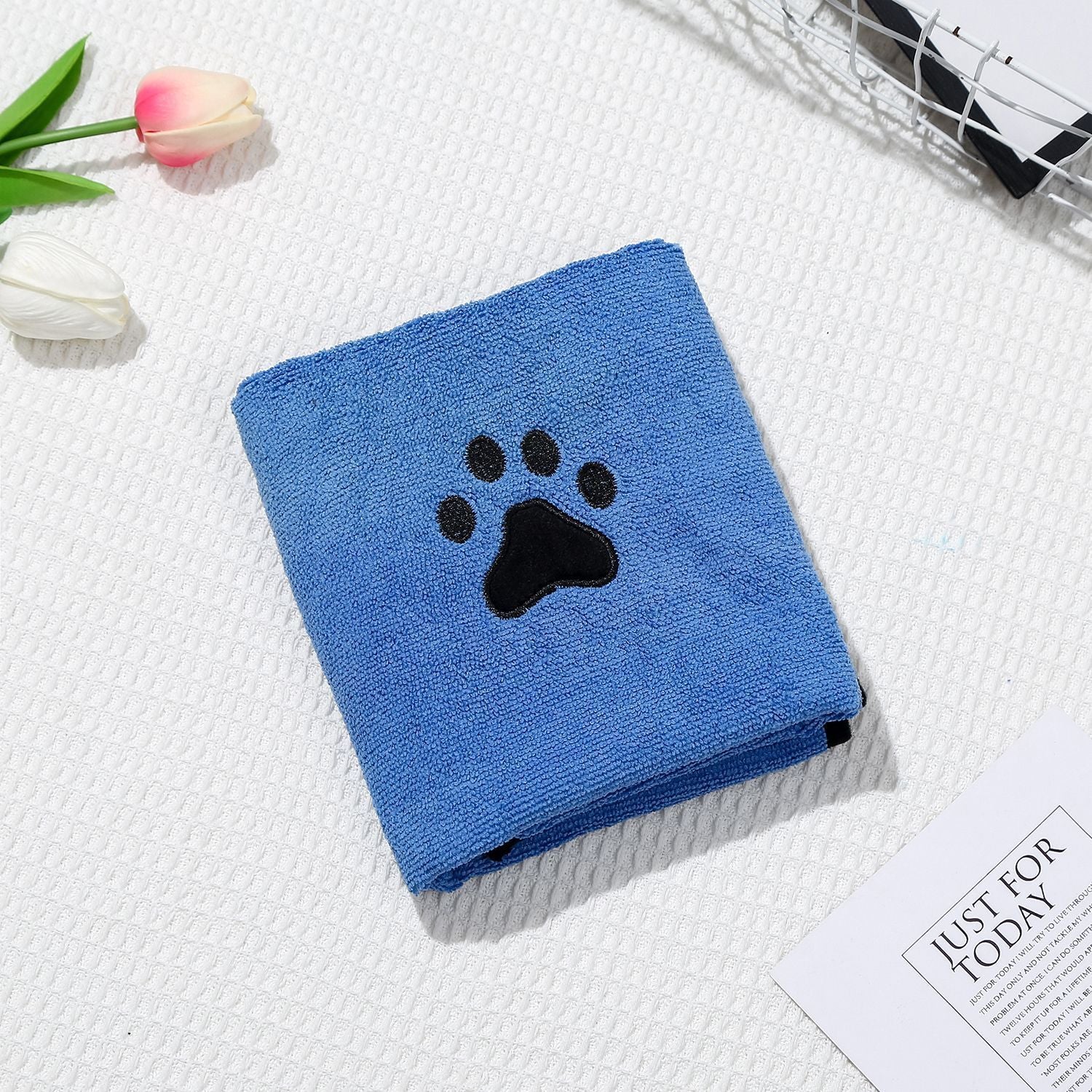 Super Quick Dog Drying Bath Towel - Little Pretty Paws