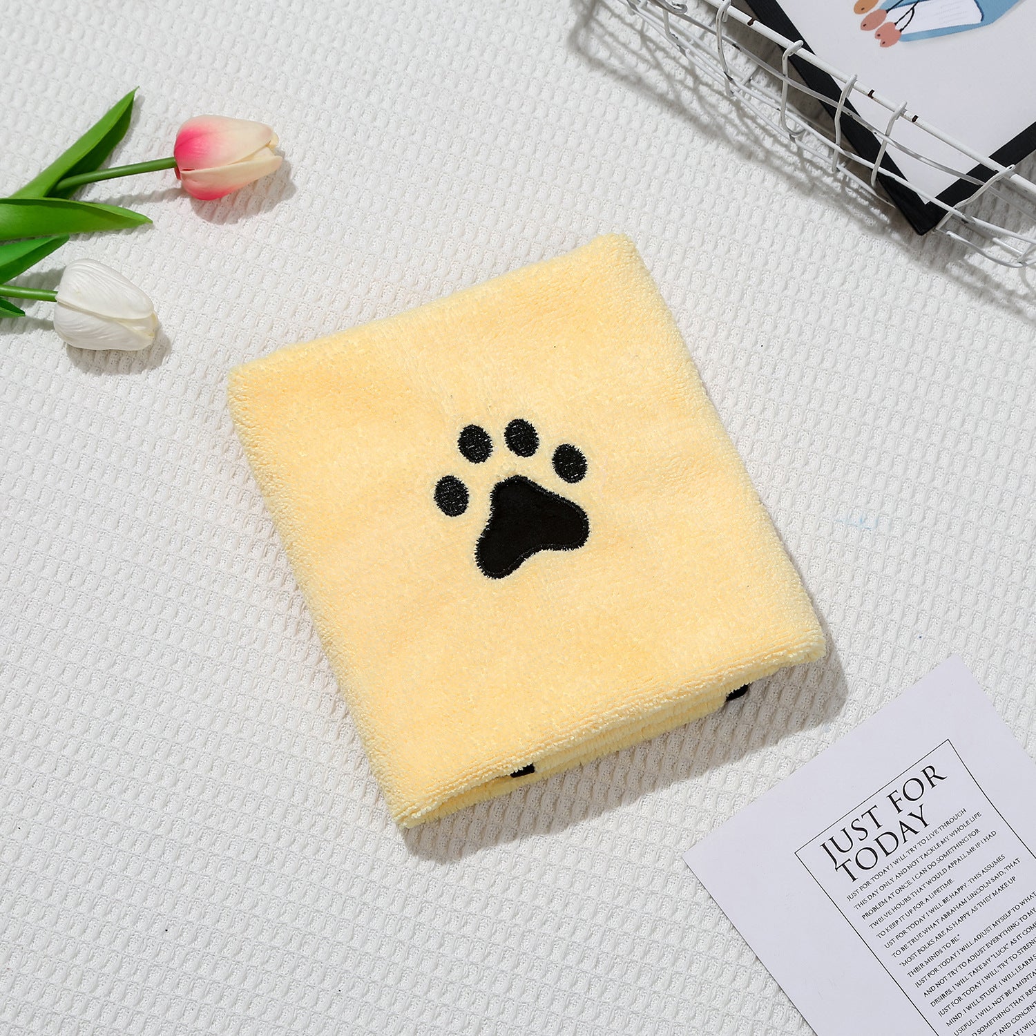 Super Quick Dog Drying Bath Towel - Little Pretty Paws