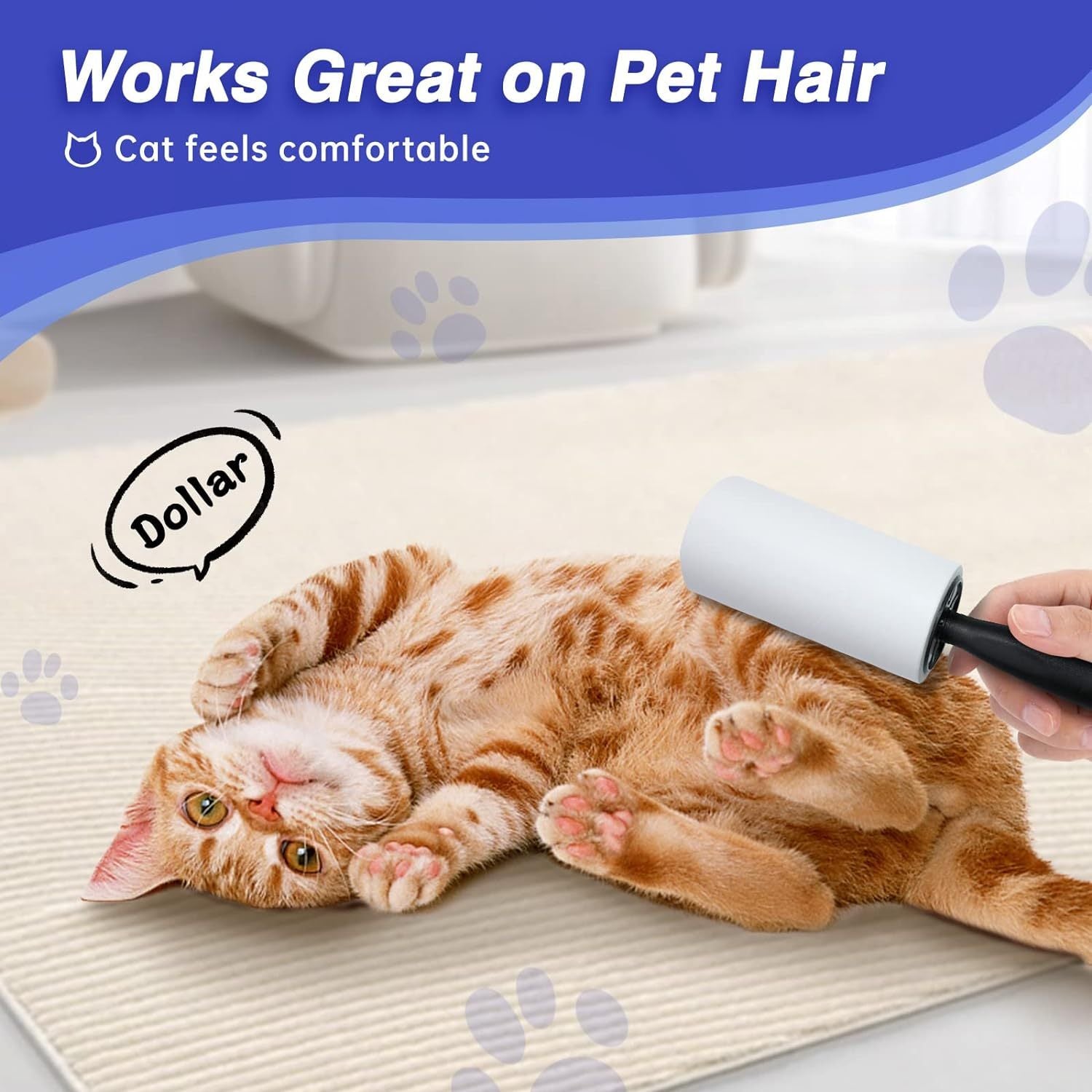 Extra Sticky Lint Rollers For Pet Hair - Little Pretty Paws