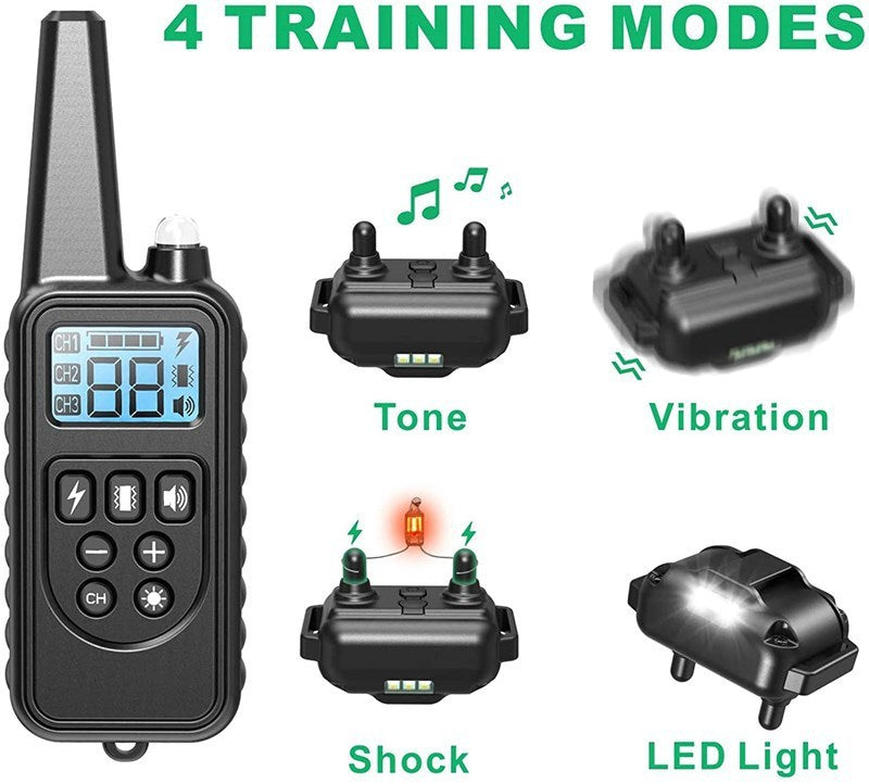 Reliable Waterproof Electric Shock Collar - Little Pretty Paws