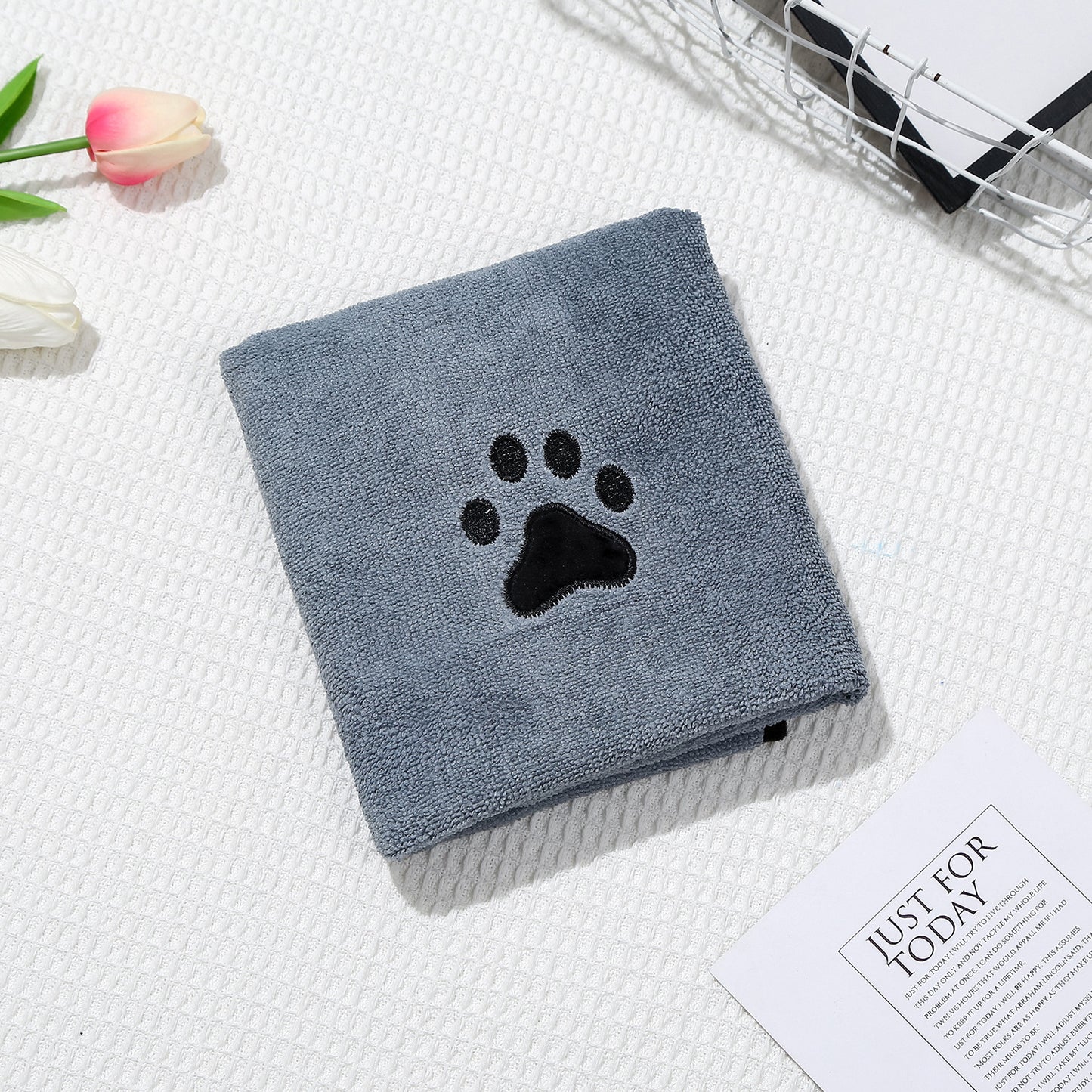 Super Quick Dog Drying Bath Towel - Little Pretty Paws