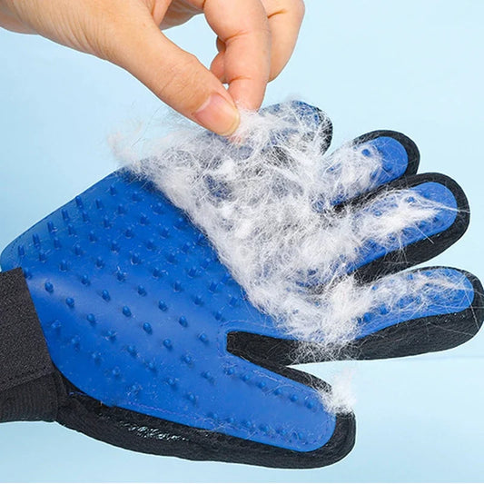 Remarkable Pet Hair Removal Brush Gloves - Little Pretty Paws