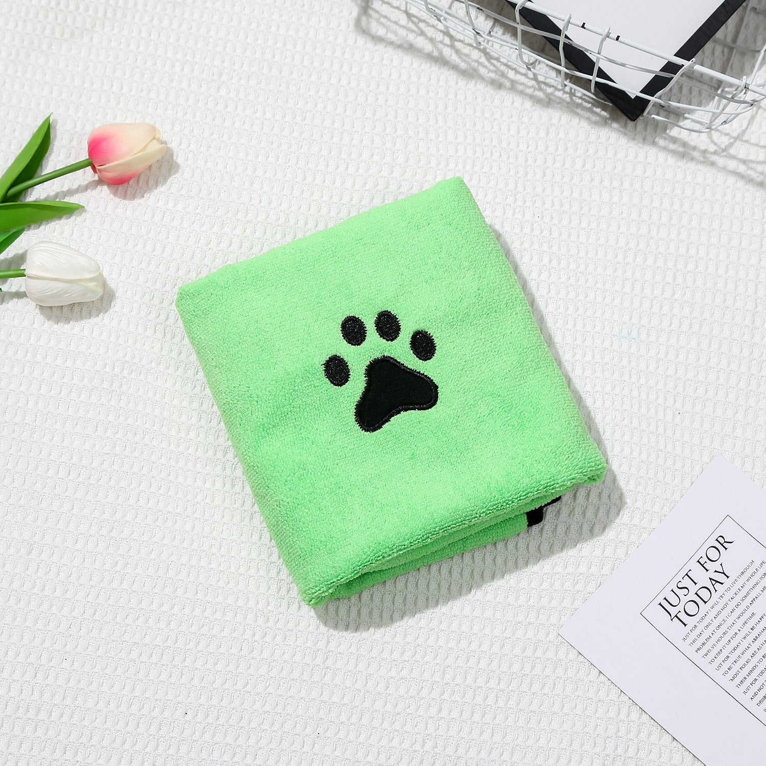 Super Quick Dog Drying Bath Towel - Little Pretty Paws